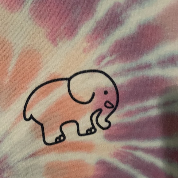 Ivory Ella Oversized S tie dye Hoodie Excellent Cozy Small womens - Picture 3 of 9